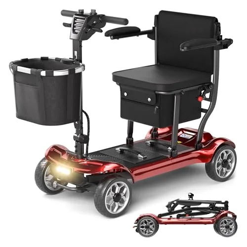 Airline-Approved Lightweight Folding Mobility Scooter
