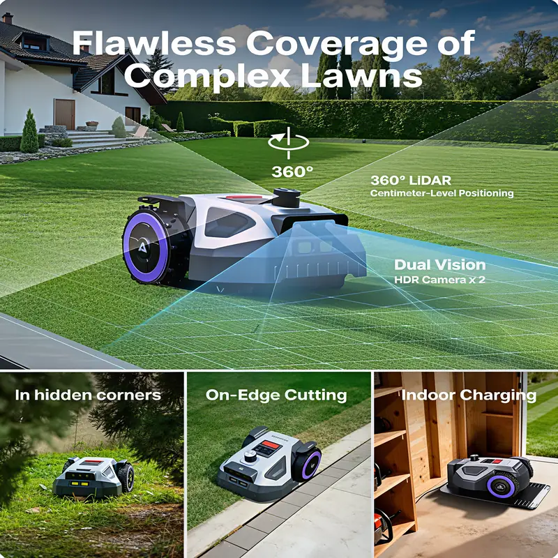 Anthbot Wire-Free Robot Lawn Mowers