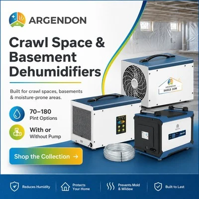 Argendon Crawlspace & Commercial Dehumidifiers