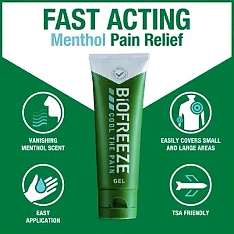 Biofreeze Pain Relief Gel