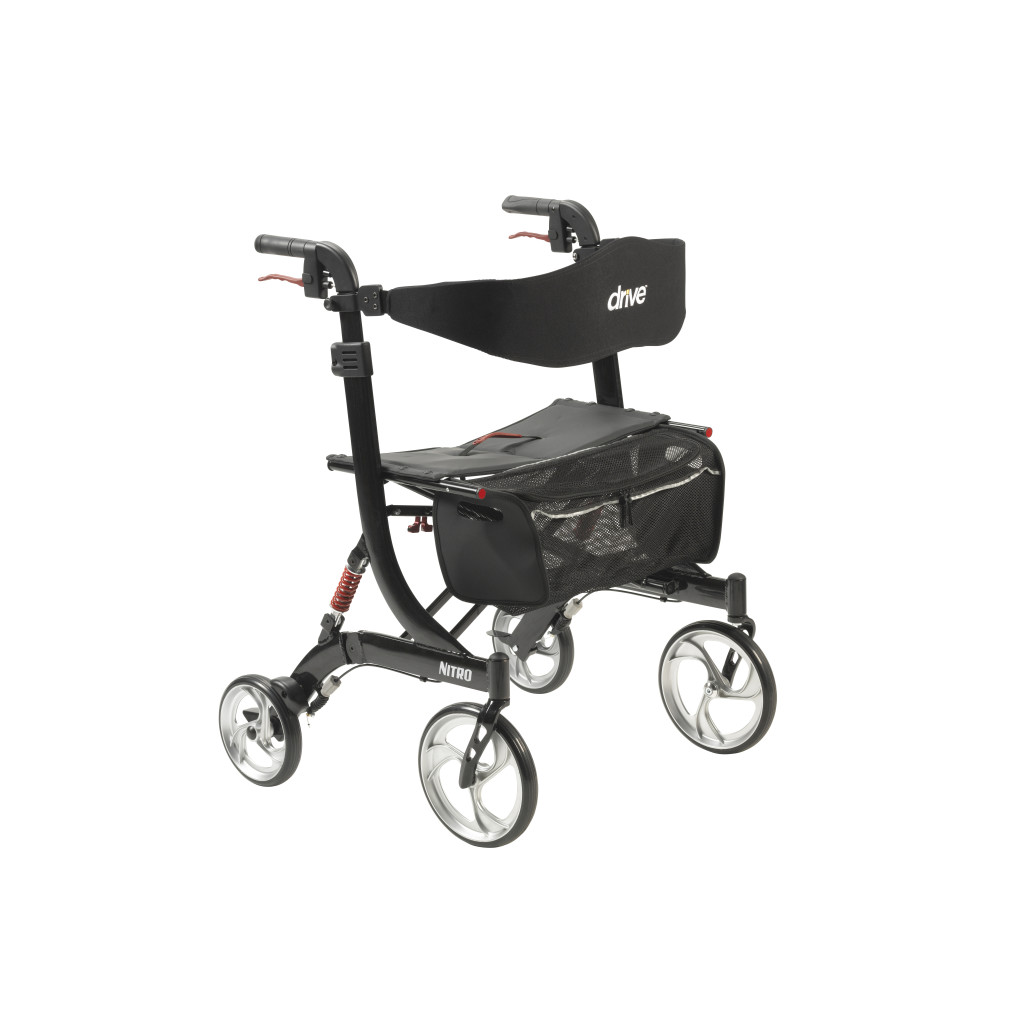 Drive Medical Nitro DLX Rollator Walker