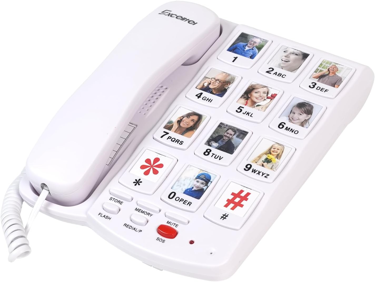 Large Button Amplified Telephone