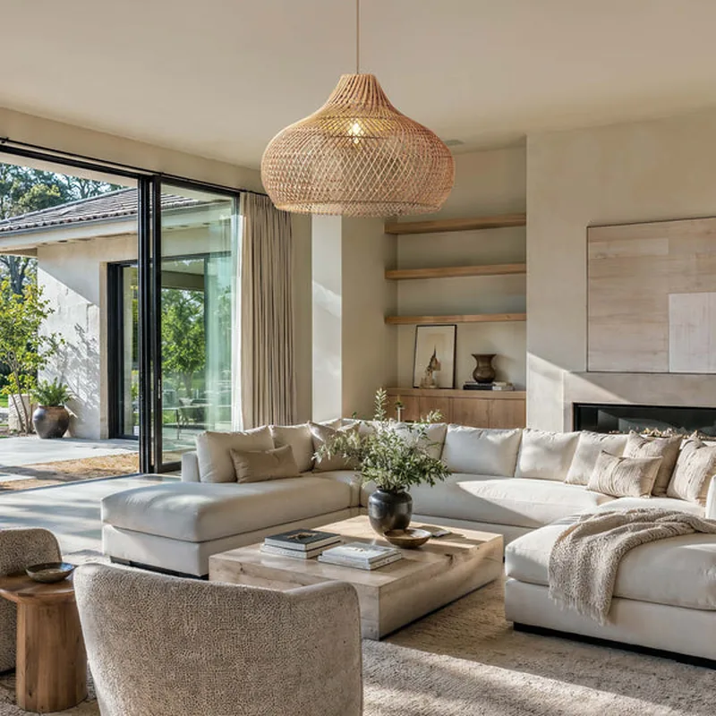 Rowabi Rattan Pendant Lights