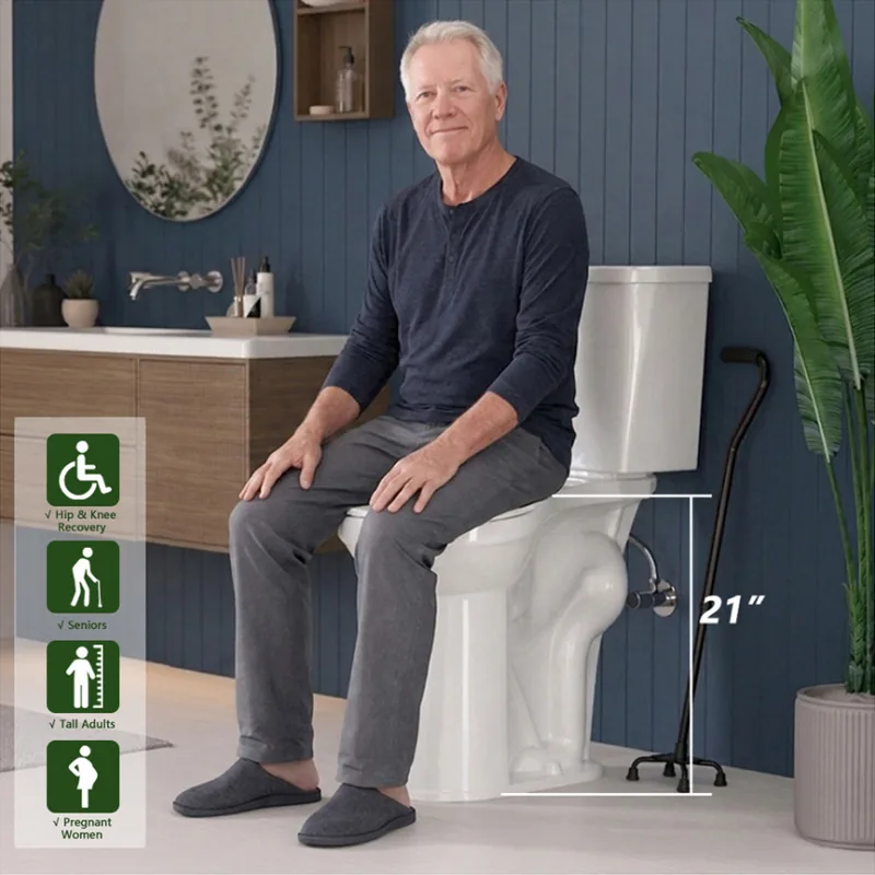 Elemaz 21" Extra Tall Toilet