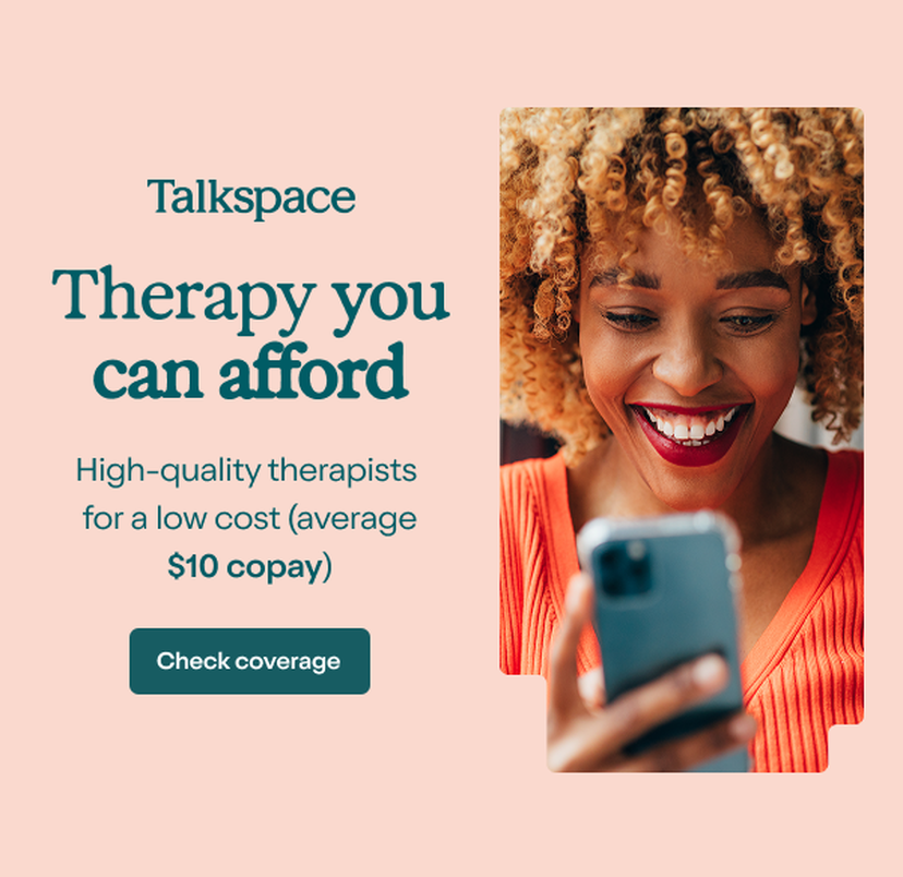 Talkspace Online Therapy for Caregivers