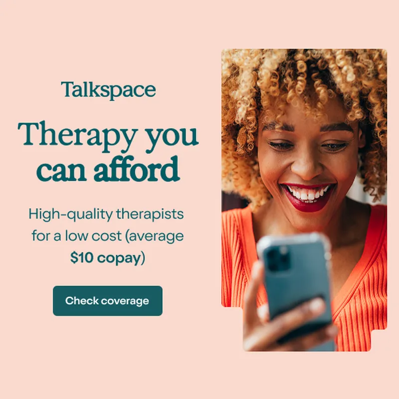 Talkspace Online Therapy for Caregivers